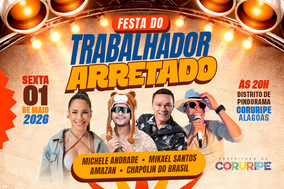 Prefeito Marcelo Beltrão anuncia atrações da Festa do Trabalhador Arretado 2026